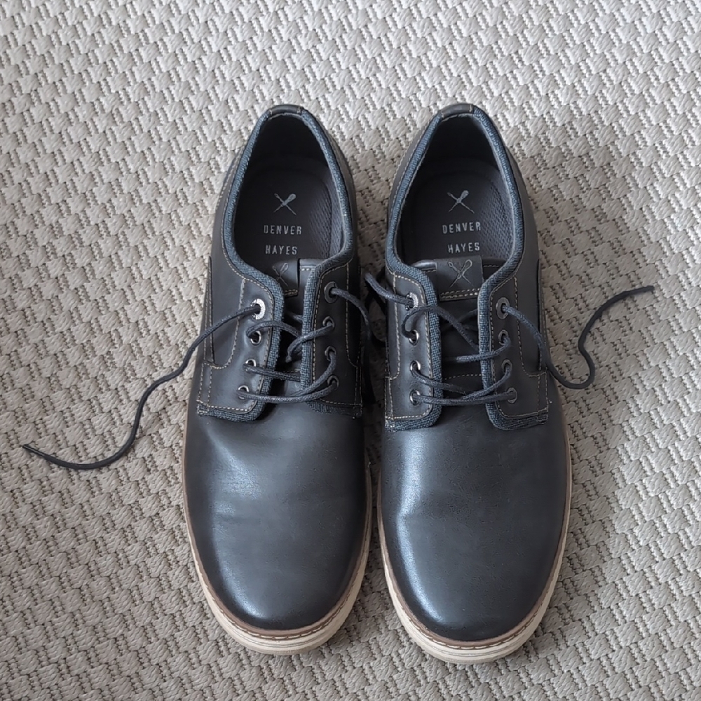 Denver Hayes Charcoal Men's Oxfords